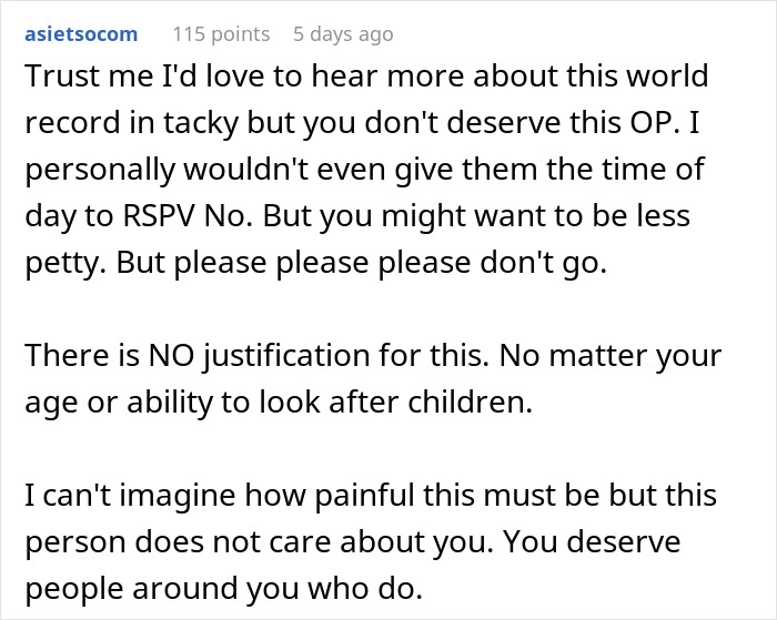 Wedding Guest Expected To Be A Free Babysitter, Uncovers The Real Reason They Wanted To Hide Her Wedding Guest Expected To Be A Free Babysitter, Uncovers The Real Reason They Wanted To Hide Her