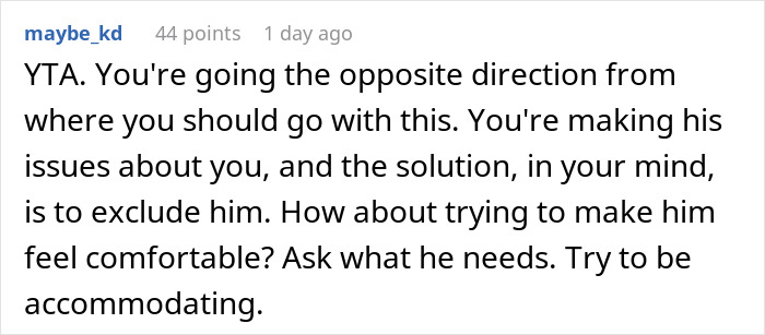 “AITA If I Asked My Daughter’s Deipnophobic Boyfriend Not To Come Over When We Are Eating?” “AITA If I Asked My Daughter’s Deipnophobic Boyfriend Not To Come Over When We Are Eating?”