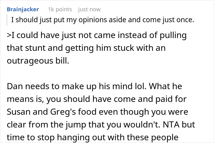 Guy Refuses To Split Restaurant Bill With Friends After They Order $200 Meals, Drama Ensues Guy Refuses To Split Restaurant Bill With Friends After They Order $200 Meals, Drama Ensues