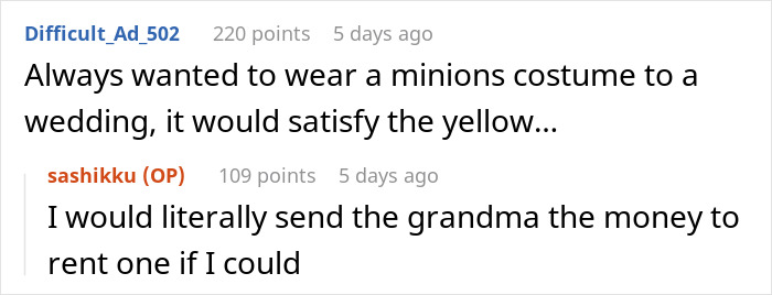 “Don’t Like Yellow, Sorry”: Grandma Pushes Bridezilla Past Her Limit By Refusing Dress Code “Don’t Like Yellow, Sorry”: Grandma Pushes Bridezilla Past Her Limit By Refusing Dress Code