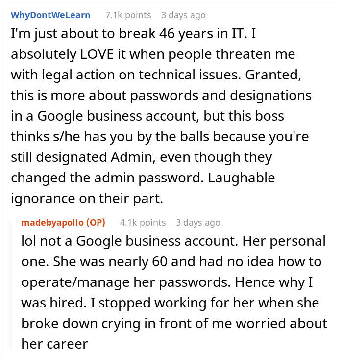 “Hacking Is A Crime”: Ex-Boss Forgets E-Mail Password, Starts Threatening Man And His Family “Hacking Is A Crime”: Ex-Boss Forgets E-Mail Password, Starts Threatening Man And His Family