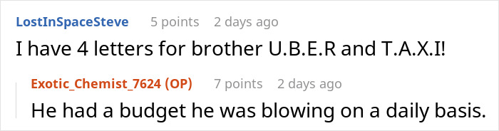 Guy Expects Brother To Drop Everything To Give Him A Ride, Gets A Ride Much Longer Than Expected Guy Expects Brother To Drop Everything To Give Him A Ride, Gets A Ride Much Longer Than Expected