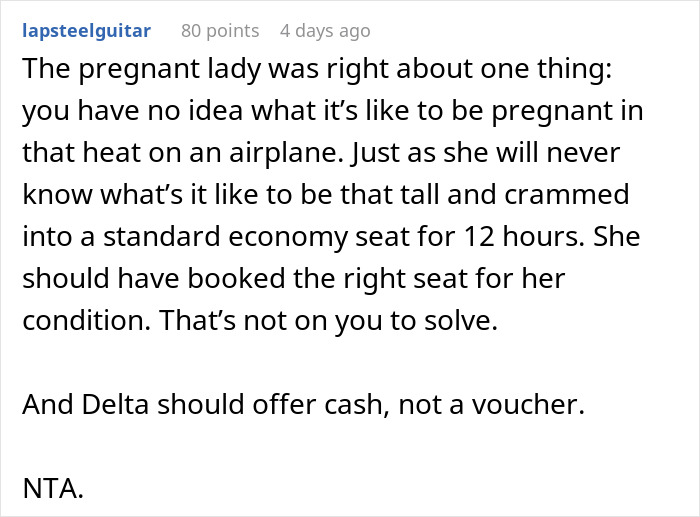 12-Hour Flight Turns Torturously Awkward After Man Refuses To Give Up Seat To Heavily Pregnant Passenger 12-Hour Flight Turns Torturously Awkward After Man Refuses To Give Up Seat To Heavily Pregnant Passenger