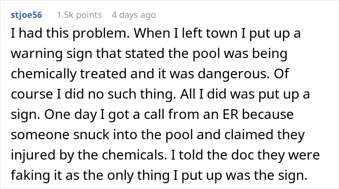 Woman Stayed Home For 4th Of July, Found Out Neighbors Would Use Her Pool While She Was Away Woman Stayed Home For 4th Of July, Found Out Neighbors Would Use Her Pool While She Was Away