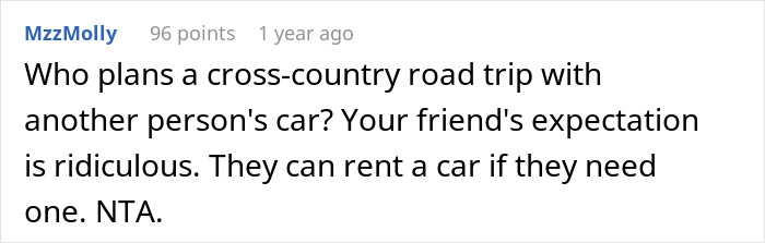 Guy Organizing A Cross-Country Trip Won’t Take “No” For An Answer When Borrowing Friend’s Car Guy Organizing A Cross-Country Trip Won’t Take “No” For An Answer When Borrowing Friend’s Car
