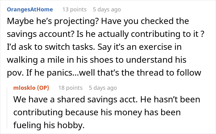 “I Don’t Understand How Stressed He Gets”: Wife Calls Husband Out On His Expensive Hobby “I Don’t Understand How Stressed He Gets”: Wife Calls Husband Out On His Expensive Hobby