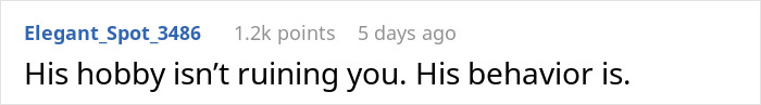 “I Don’t Understand How Stressed He Gets”: Wife Calls Husband Out On His Expensive Hobby “I Don’t Understand How Stressed He Gets”: Wife Calls Husband Out On His Expensive Hobby