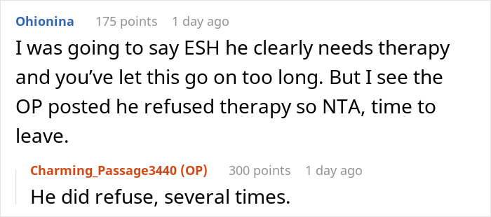 "AITA For Divorcing My Husband Because He Spent 10 Minutes In The Car During A Family Emergency?" "AITA For Divorcing My Husband Because He Spent 10 Minutes In The Car During A Family Emergency?"