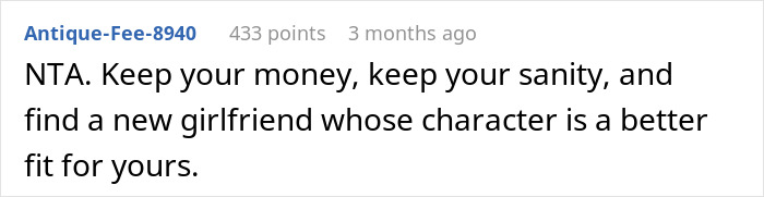Man Dumps GF After She Expects Him To Foot $1,100 Bill Since He’s “The Man,” Starts To Regret It Man Dumps GF After She Expects Him To Foot $1,100 Bill Since He’s “The Man,” Starts To Regret It