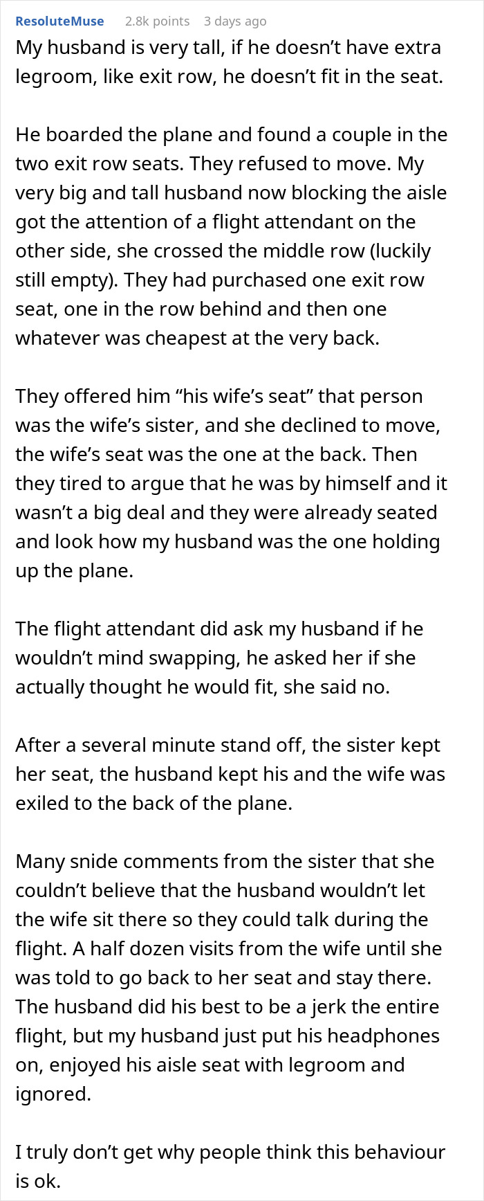 “Plane Seat Bandit Finally Happened To Me”: Woman Hilariously Deals With Entitled Seat Thief “Plane Seat Bandit Finally Happened To Me”: Woman Hilariously Deals With Entitled Seat Thief