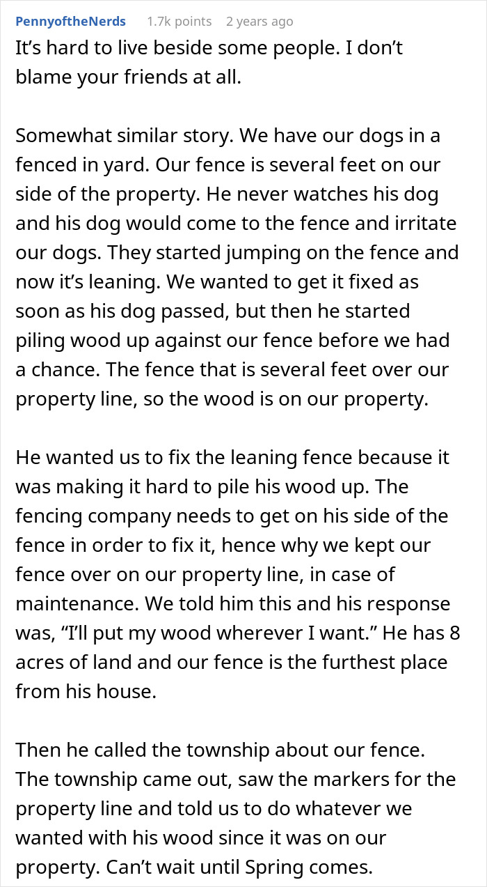 Neighbor Tries To Make Man Fix His Fence So They Could Use The Pool, He Removes It As Retaliation Neighbor Tries To Make Man Fix His Fence So They Could Use The Pool, He Removes It As Retaliation
