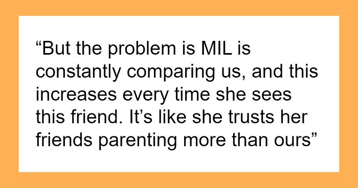 Woman Keeps Criticizing DIL’s Parenting Style, Claims Her Friend Does It Better, Drama Unfolds