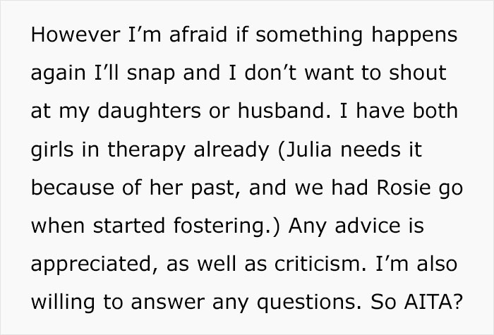 “AITA For Refusing To Adopt Another Child And Possibly Divorcing My Husband Over It?” “AITA For Refusing To Adopt Another Child And Possibly Divorcing My Husband Over It?”