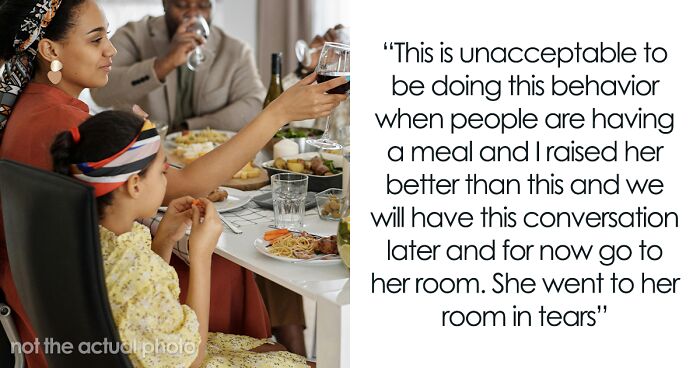 “Am I A [Jerk] For Sending My Daughter To Her Room Because She Farted At Our Family Dinner?”