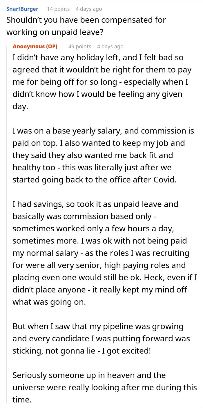 Boss Puts Woman On Performance Review For Beating Cancer, It Majorly Backfires Boss Puts Woman On Performance Review For Beating Cancer, It Majorly Backfires