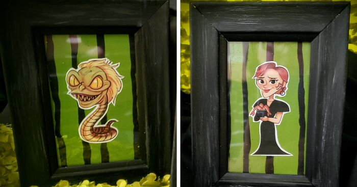 I Created Beetlejuice Wall Hangings (11)