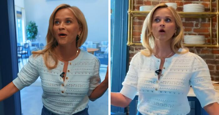Reese Witherspoon Can’t Believe How Her Cluttered Kitchen Looks After “Incredible” Makeover
