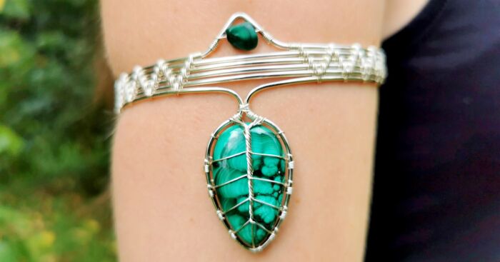 I Made An Elven Leaf Armband (7 Pics)