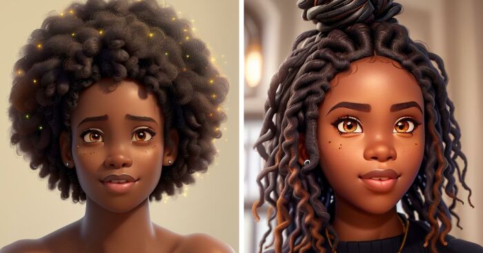 I Used AI To Create 10 Beautiful Disney African Princesses