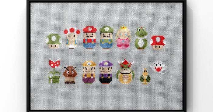 I Made These 10 Cross Stitches