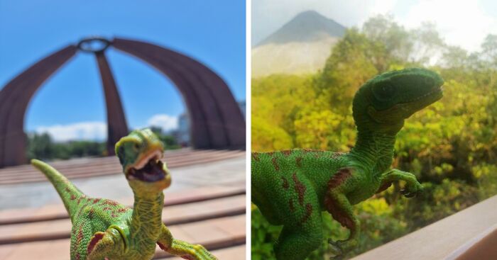 Ron The Dinosaur: 37 Of My Travel Pictures Featuring A Plastic Dinosaur And Its Adventures