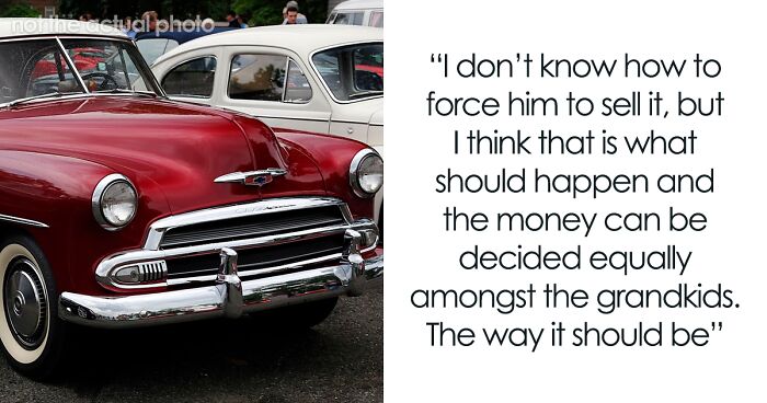 Mom Forces Son To Sell A Car He Inherited From Grandpa To Share With Family, Gets A Reality Check