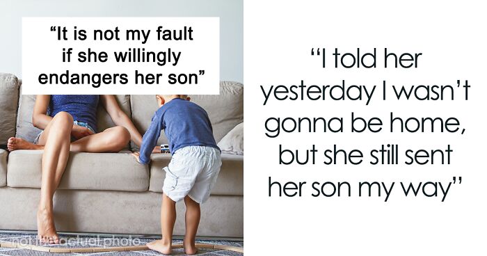 “God Is Watching”: Woman Won’t Take No For An Answer, Leaves Son At Friend’s Doorstep