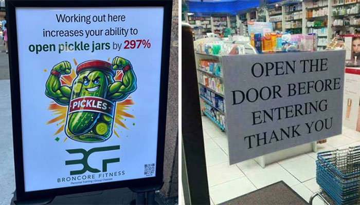 50 Times People Spotted Such Funny Signs They Just Had To Share Them Online (New Pics)