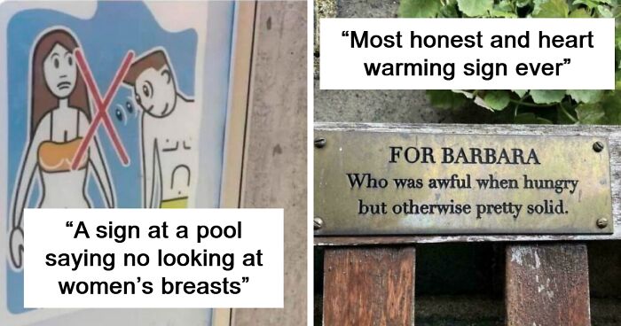 50 Times People Spotted Such Funny Signs They Just Had To Share Them Online (New Pics)