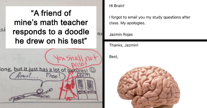 50 Funny Interactions Between Teachers And Students That Deserved An A+