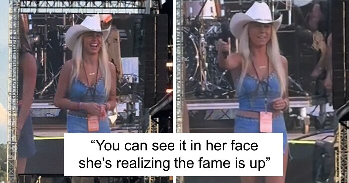 Concert Crowd Goes Completely Silent During “Hawk Tuah Girl” Hailey Welch’s Appearance