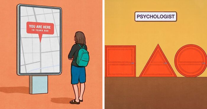 25 Illustrations By Santiago Bara That Might Make You Reflect On Life (New Pics)