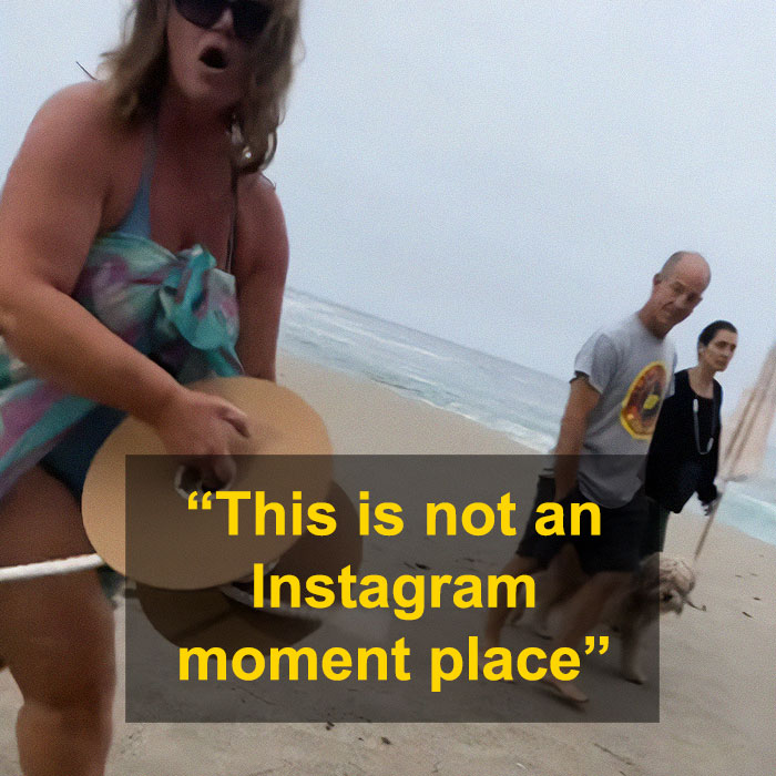 “Karen Of The Week” Sparks Outrage After Claiming Public Beach As Private Property “Karen Of The Week” Sparks Outrage After Claiming Public Beach As Private Property