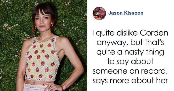 Lily Allen Looks Back On Relationship With James Corden, Saying He Was A “Beg Friend”