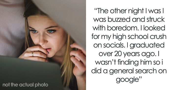 Woman Is Horrified To Find Her Crush From 20 Years Back Living Just A Block Away From Her