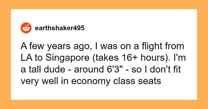“I Wasn’t Talking To You”: Entitled Passenger Demands Reclining Seat, Gets Owned By The Copilot