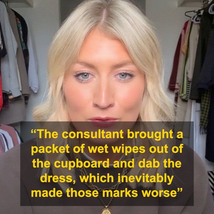 Influencer Accuses Bridal Shop Of Sending A “Dirty” Dress, Gets Reality Check And Legal Battle Influencer Accuses Bridal Shop Of Sending A “Dirty” Dress, Gets Reality Check And Legal Battle