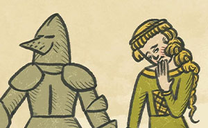 Medieval Humor Meets Modern Dating In 'Recognising The Ick' Series By Clarice Tudor