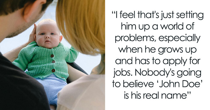 Husband Refuses To Name Son ‘John Doe’ Thinking About The Problems He’ll Face, Upsets Wife