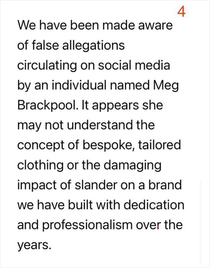 Influencer Accuses Bridal Shop Of Sending A “Dirty” Dress, Gets Reality Check And Legal Battle Influencer Accuses Bridal Shop Of Sending A “Dirty” Dress, Gets Reality Check And Legal Battle