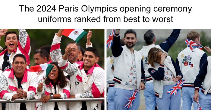 Ranked From Best To Worst, Here Are 26 Countries’ Uniforms From The Olympic Opening Ceremony