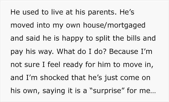 BF 'Surprises' GF By Moving Into Her House Without Prior Warning, She Refuses, Gets Dumped BF 'Surprises' GF By Moving Into Her House Without Prior Warning, She Refuses, Gets Dumped