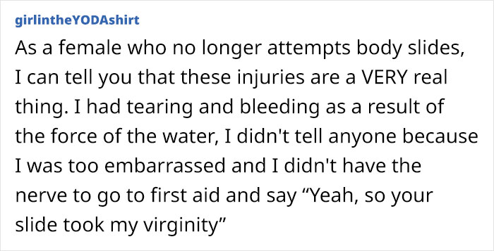 Why Some Water Parks Ban Women From High-Speed Slides Why Some Water Parks Ban Women From High-Speed Slides