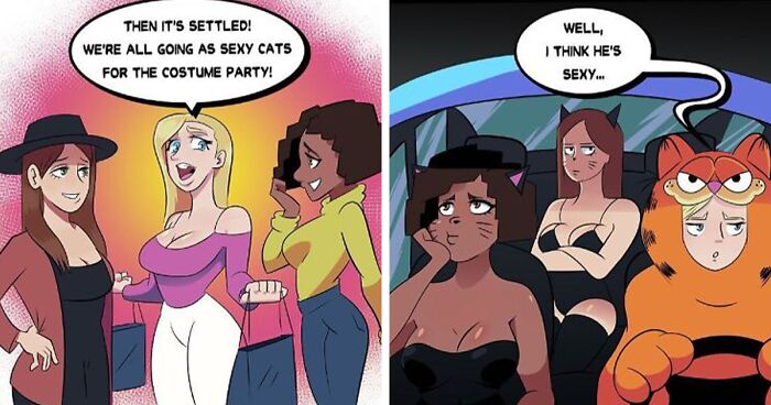 This Artist Makes Random And Funny Comics (18 Pics)