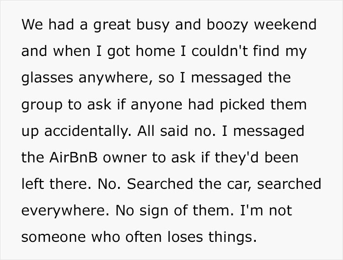 Woman Loses Glasses On Weekend Away With Friends, Suddenly Spots Them In Friend’s Photo Online Woman Loses Glasses On Weekend Away With Friends, Suddenly Spots Them In Friend’s Photo Online