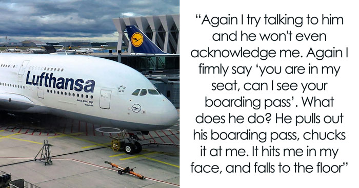 Passenger Refuses To Move From Man’s Seat, He Is Forced To Take Last Row Seat, Sparks Outrage Online