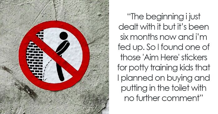 Man Repeatedly Messes Up The Toilet Without Consideration Of Roommate, She Plots A Lesson For Him