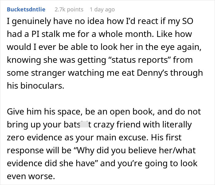 Friend Falsely Convinces Woman Her Husband Is Cheating, She Hires A PI And Lives To Regret It Friend Falsely Convinces Woman Her Husband Is Cheating, She Hires A PI And Lives To Regret It