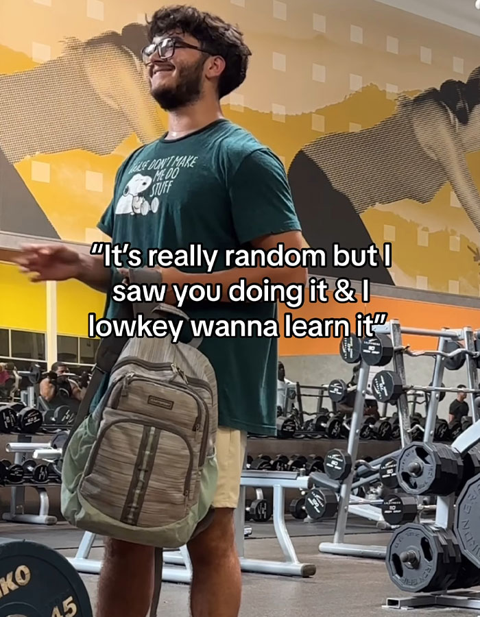 "I'm Gunna Cry": Fitness Influencer's Heartwarming Gym Lesson Goes Viral "I'm Gunna Cry": Fitness Influencer's Heartwarming Gym Lesson Goes Viral