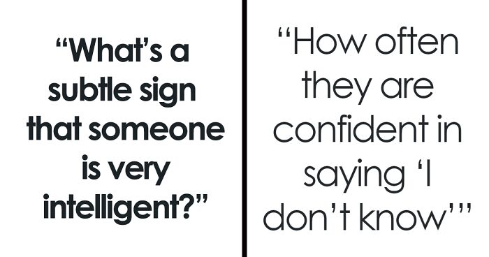 30 Subtle Signs Of Incredible Intelligence, As Shared By People Online